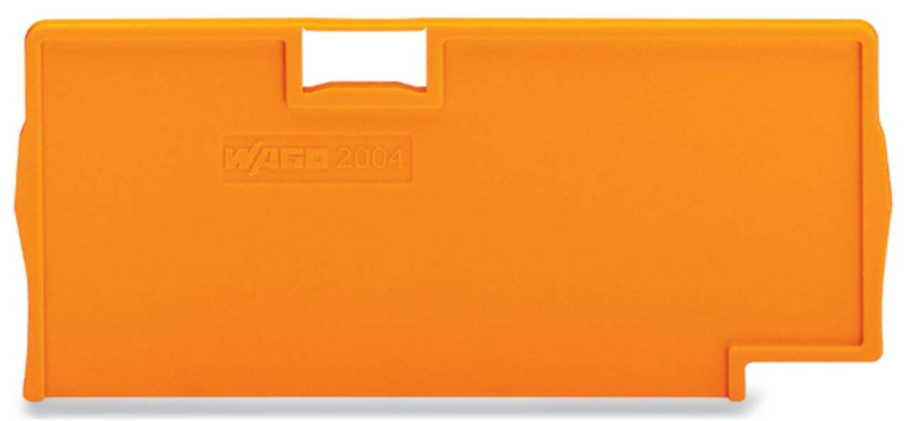 Seperator plate; 2 mm thick; oversized; orange