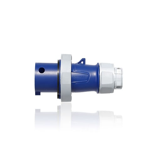 20 Amp Pin & Sleeve Plug - BLUE