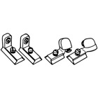 Swing-out panel adjuster kit. Kit includes 2 hinged adjusters, 2 panel adjusters and (4) #10-32 screws.