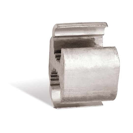 Aluminum Wide Range H-Type Compression Connector Main: 3/0 ACSR, 3/0 Str., Tap: 2-4 ACSR, 1-4 Str., 1-2 Sol., Die: D, D3.  1-7/8 inch.