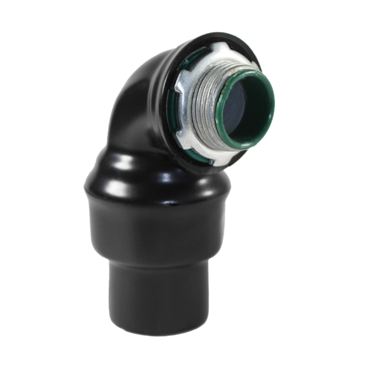 PVC Coated Galvanized Rigid LIQUID TIGHT CONNECTOR 2-1/2" Trade Size 90
