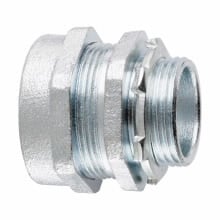 Eaton Crouse-Hinds series CPR compression connector, Rigid/IMC, Straight, Insulated, Malleable iron, 3"