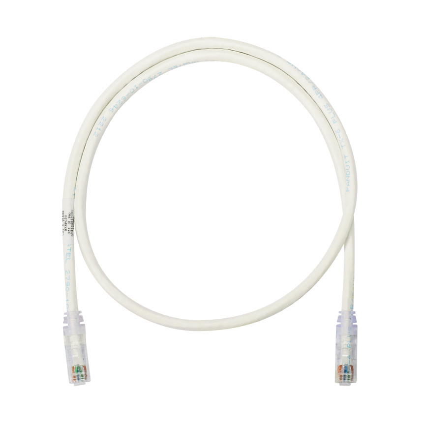 NK Copper Patch Cord, Category 6, Off Wh