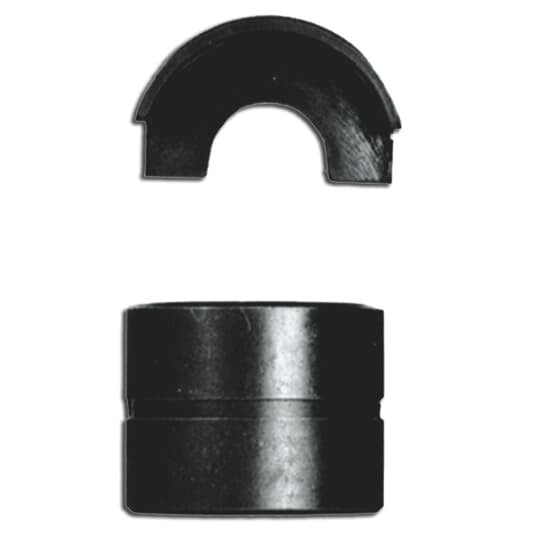U-Type Insert Compression Die for Hydraulic Heads, Gray, #4 AWG CU - 6 AWG AL