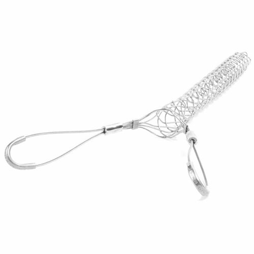 Standard-duty, Closed mesh, Double eye grips. Cable diameter - 1.750-1.990" Bale length - 6", Mesh length - 20", Break strength - 3,150 lbs.