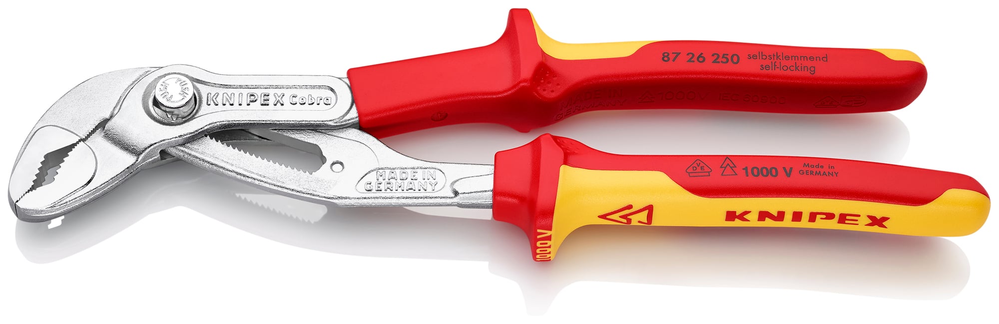 Cobra Water Pump Pliers-1000V Insulated, 10 in.