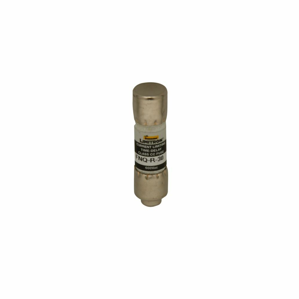 Eaton Bussmann series FNQ-R fuse, 4.5 A, Class CC, Non-indicating, Ferrule end x ferrule end, 12 sec at 200%, 200 kAIC, Melamine tube, Standard, 600 V