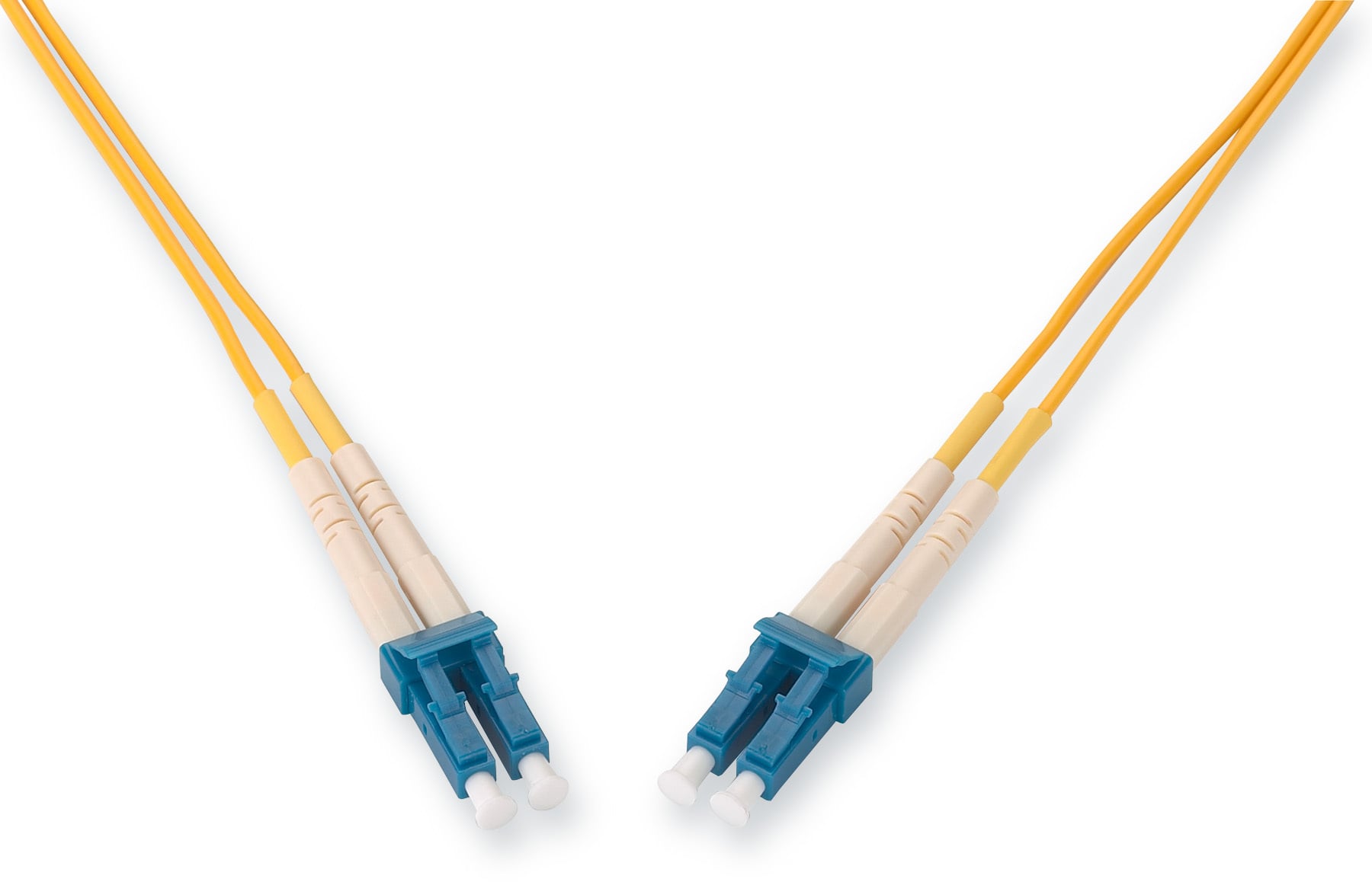 LC to LC Duplex SM 9/125 Patch Cord, 1 Meter