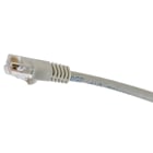 Copper Solutions, Patch Cord,NETSELECT, Cat5E, Slim Style, White, 3' Length