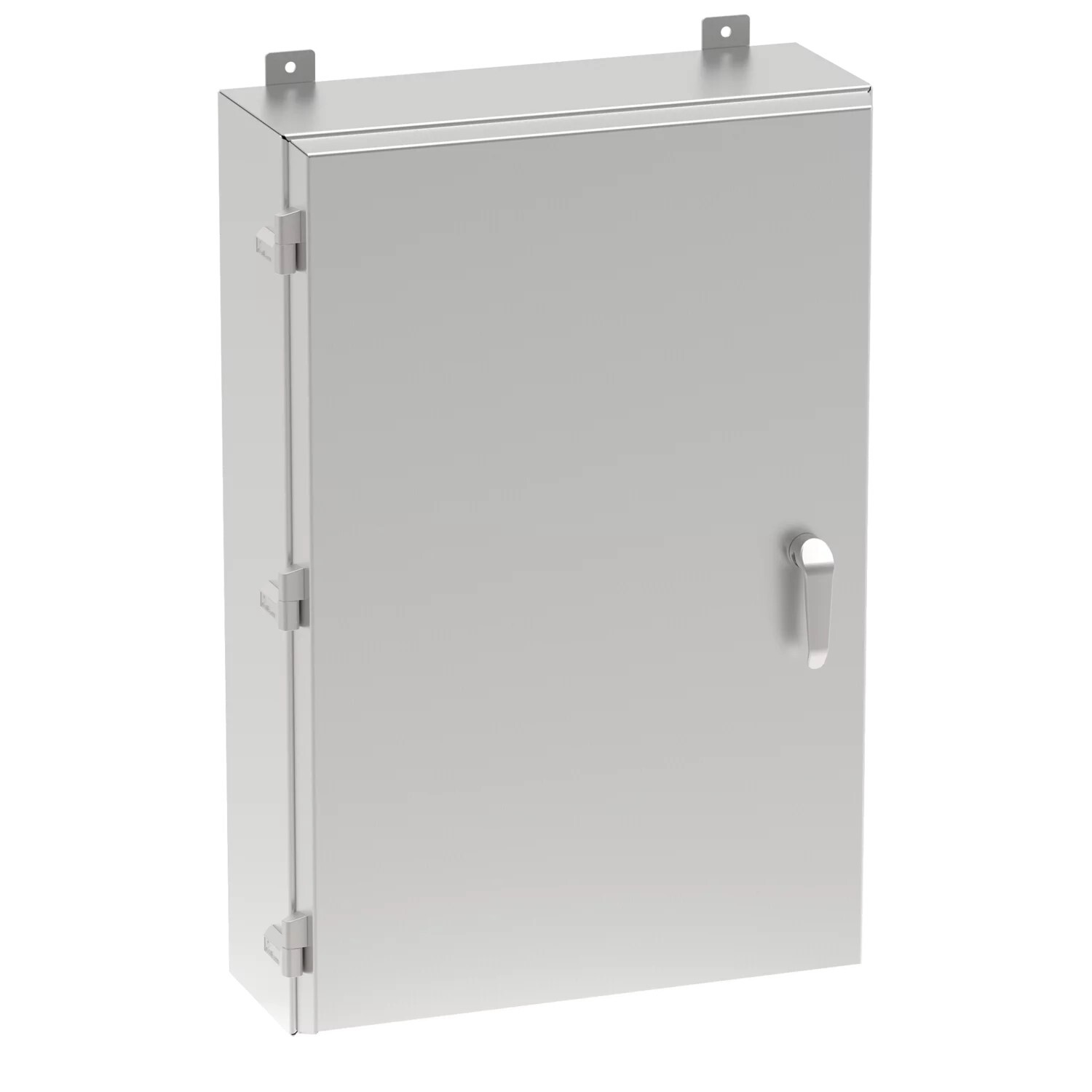 Extreme Environments Enclosure, 48x36x16, Unpainted, Stainless Steel 316L