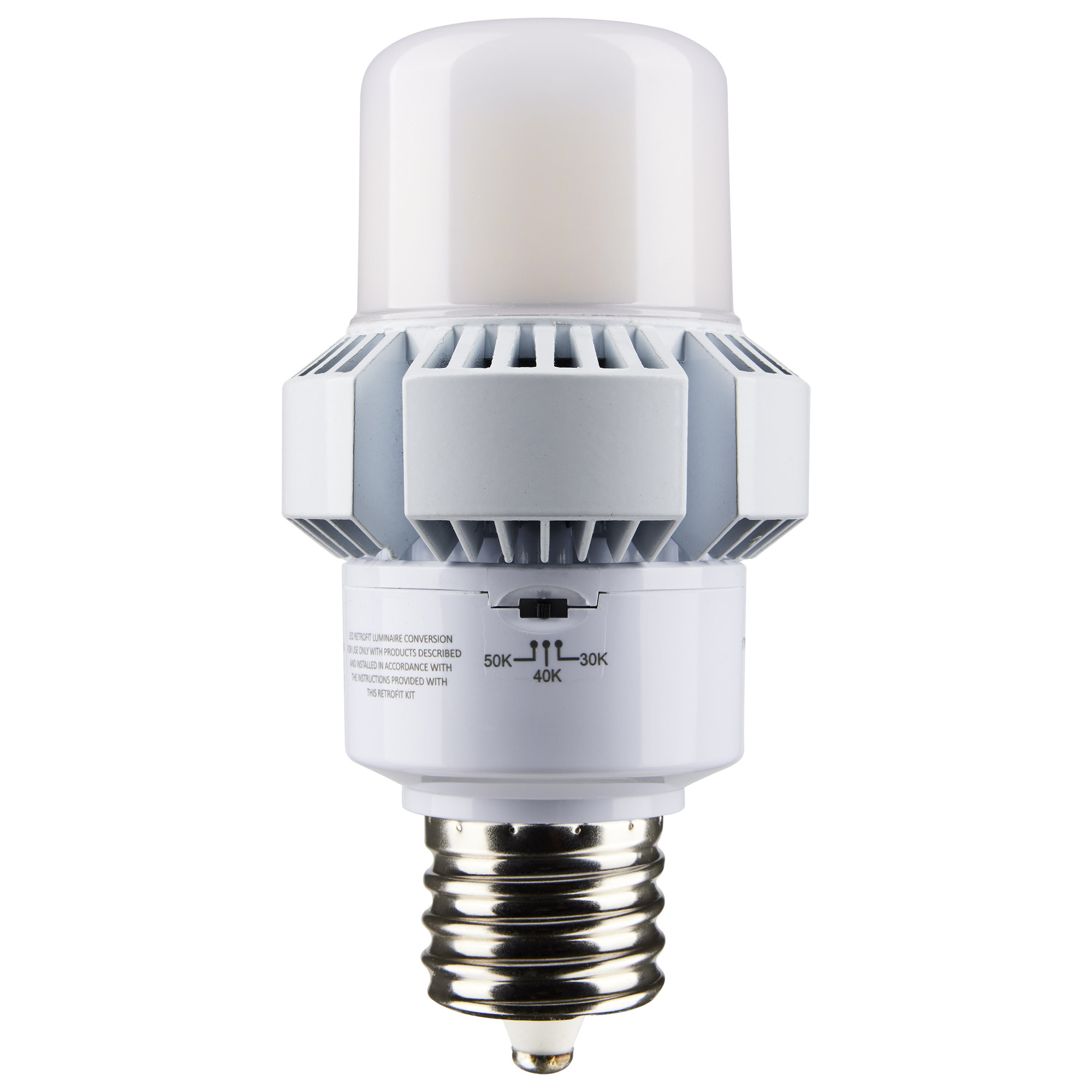 35-Watt - A-Plus 28 - LED - CCT Selectable and-Wattage Selectable - Extended Mogul Base - ColorQuick/PowerQuick Technology