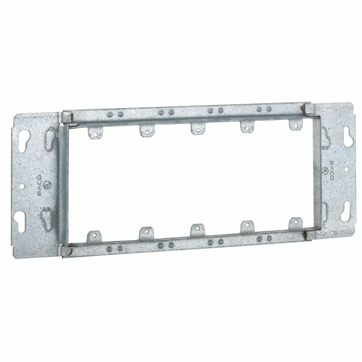 Device Covers for Gang Boxes - Raised 3/4 In., 5-Gang, 12-1/2 In. Width