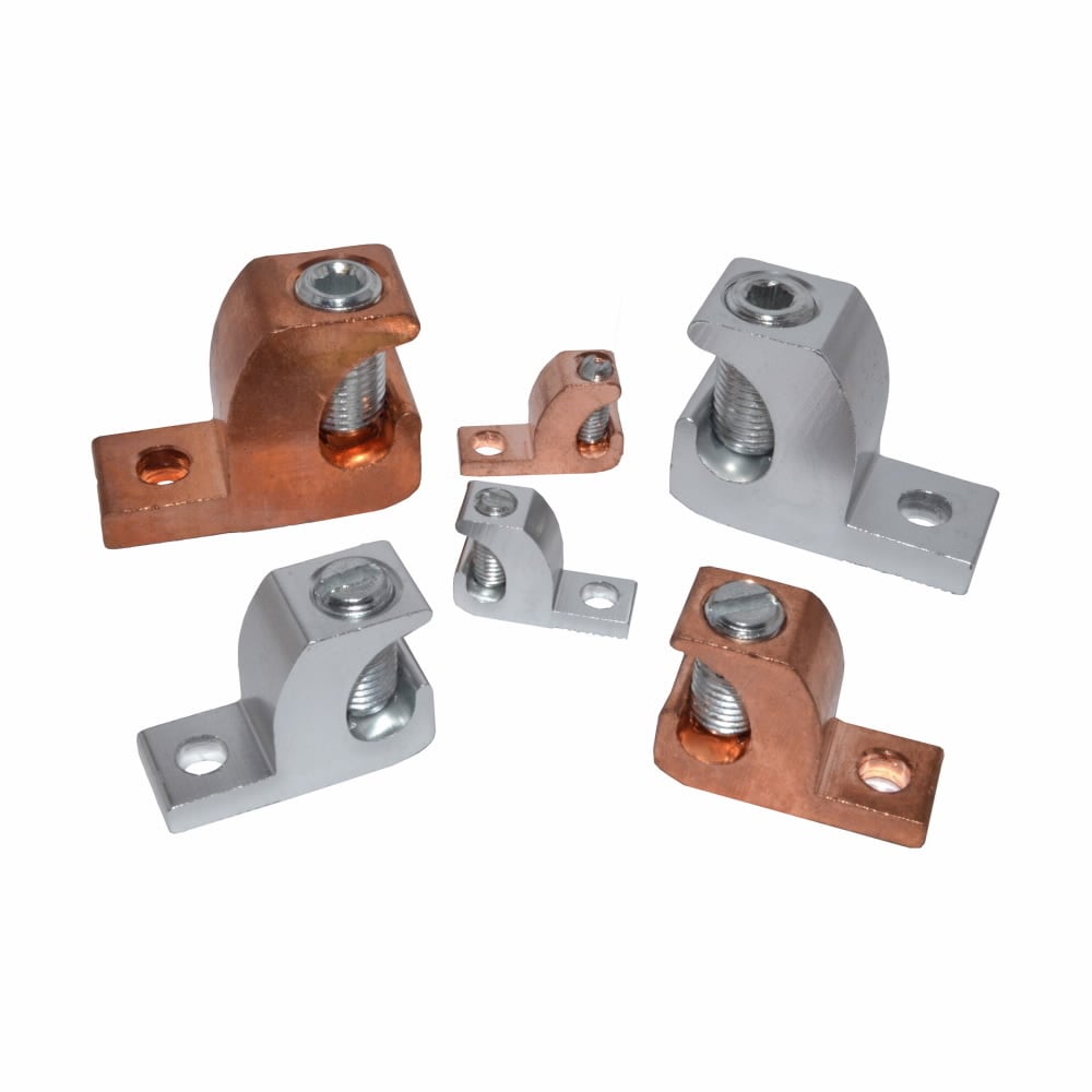 Eaton Crouse-Hinds series lay-in grounding lug, #1/0-8 AWG, Aluminum