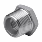 Eaton Crouse-Hinds series reducing bushing, Rigid/IMC, End 1: 3/4" NPT, End 2: 1/2" NPT, Stainless steel