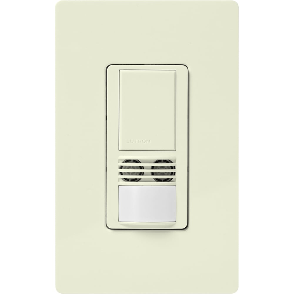 Maestro Dual Technology (Dual Tech) occupancy sensor switch, neutral connection required applies exclusive XCT Technology for minor and fine motion detection in biscuit