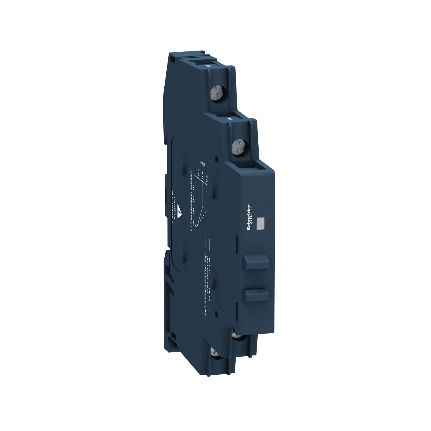 single phase relay, Harmony Solid State Modular Relays, 6A, DIN rail mount, DC switching, input 4 to 32V DC, output 1 to 100V DC