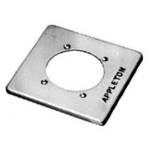 Box Cover; Steel, Zinc Electro Plated, Box Mount