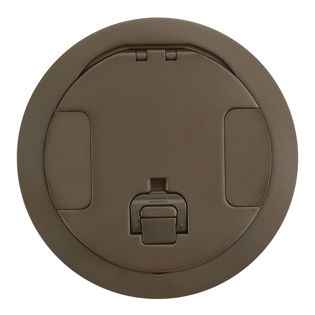 Fire Rated Poke Throughs, Recessed 8" Series, Cover Assembly, Bronze Plated Finish