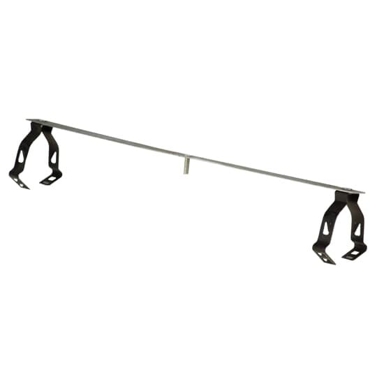Support Bar for Conduit/Box, 1/2 Inch to 3/4 Inch Conduit for Screw or Threaded Rod Mount, Steel