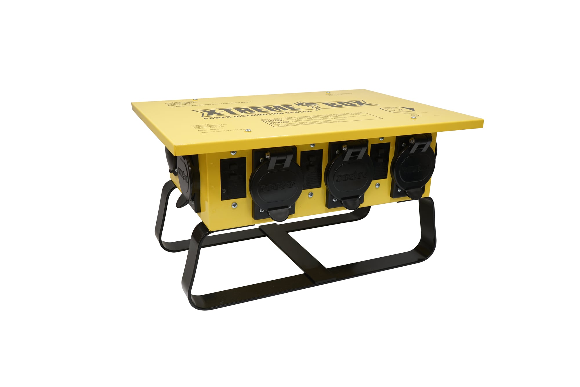 5A X-Treme Box[TM] with Twist-to-Lock Receptacles & Sled Base 3-Circuit