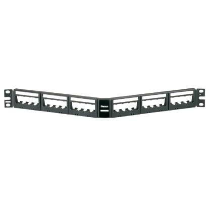 Patch Panel, 24 Port, Angled, Ultimate I