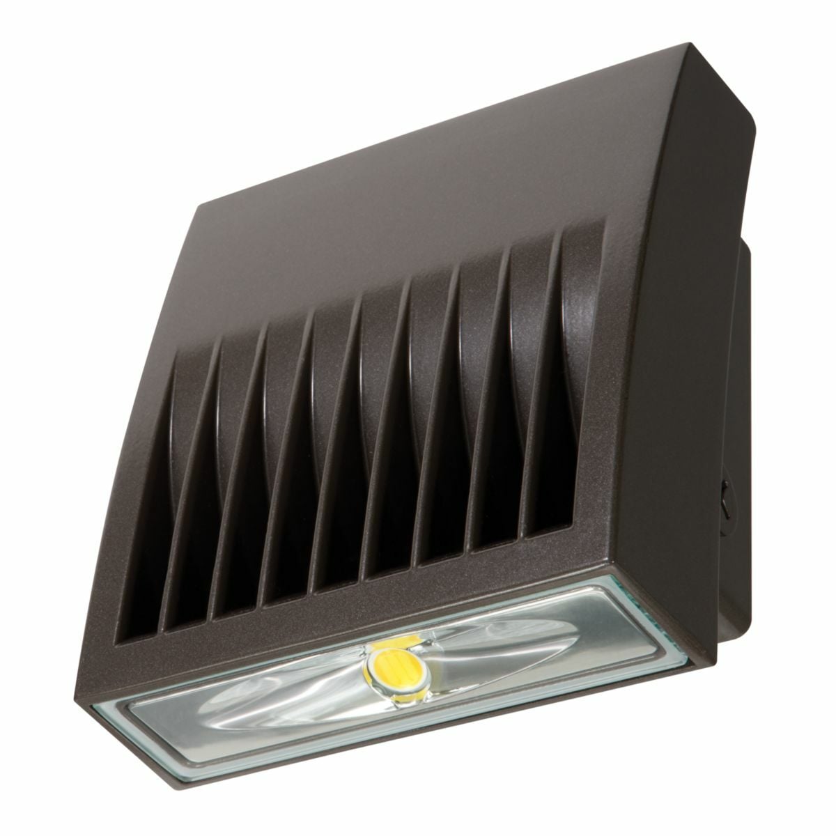 Crosstour, LED, 26W, Small Housing, Full Cutoff, 5000K, 120-277V, Carbon Bronze