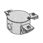 Steel Raceway Type T Junction Box with Galv-Krom finish.