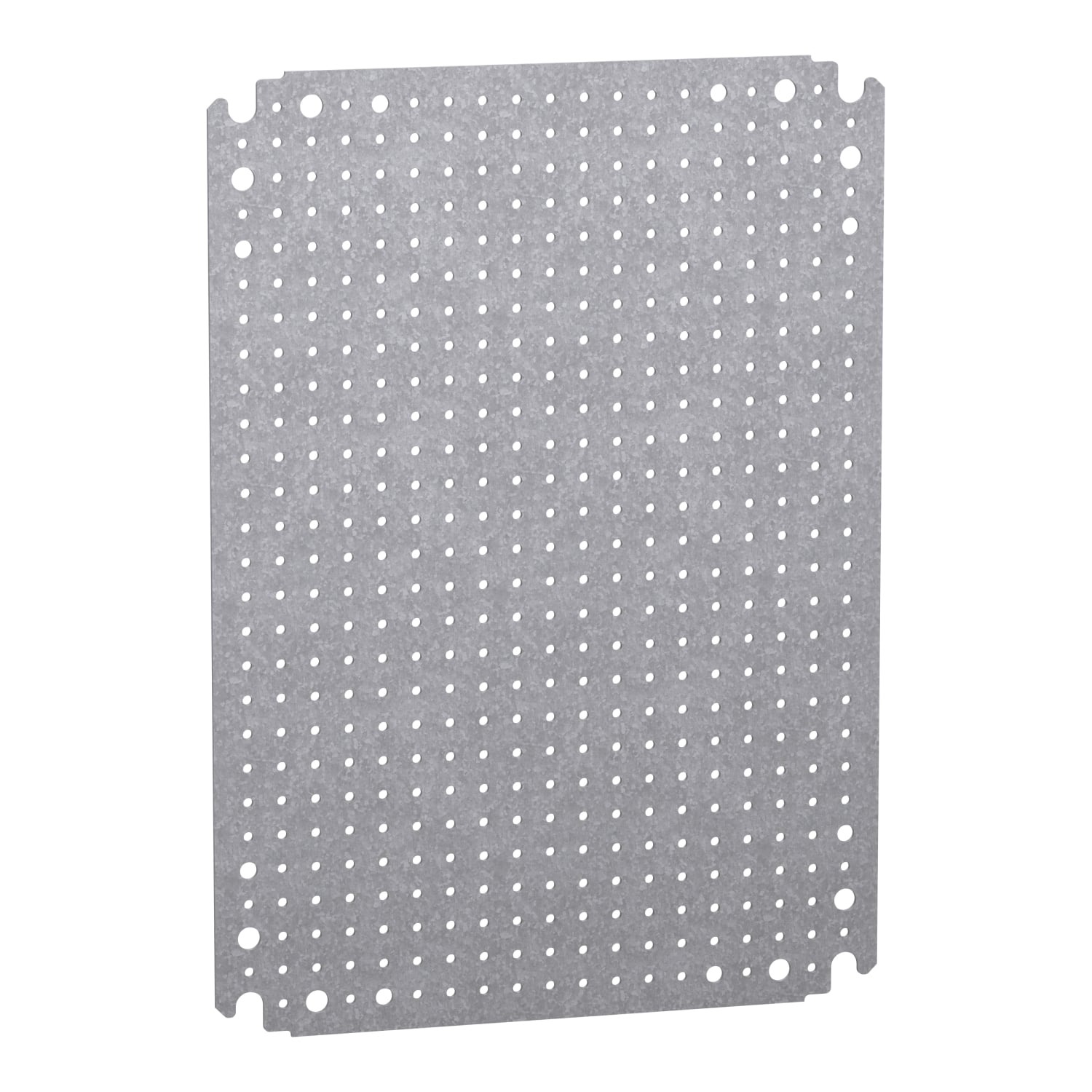Microperforated mounting plate H300xW400 w/holes diam 3,6mm on 12,5mm pitch