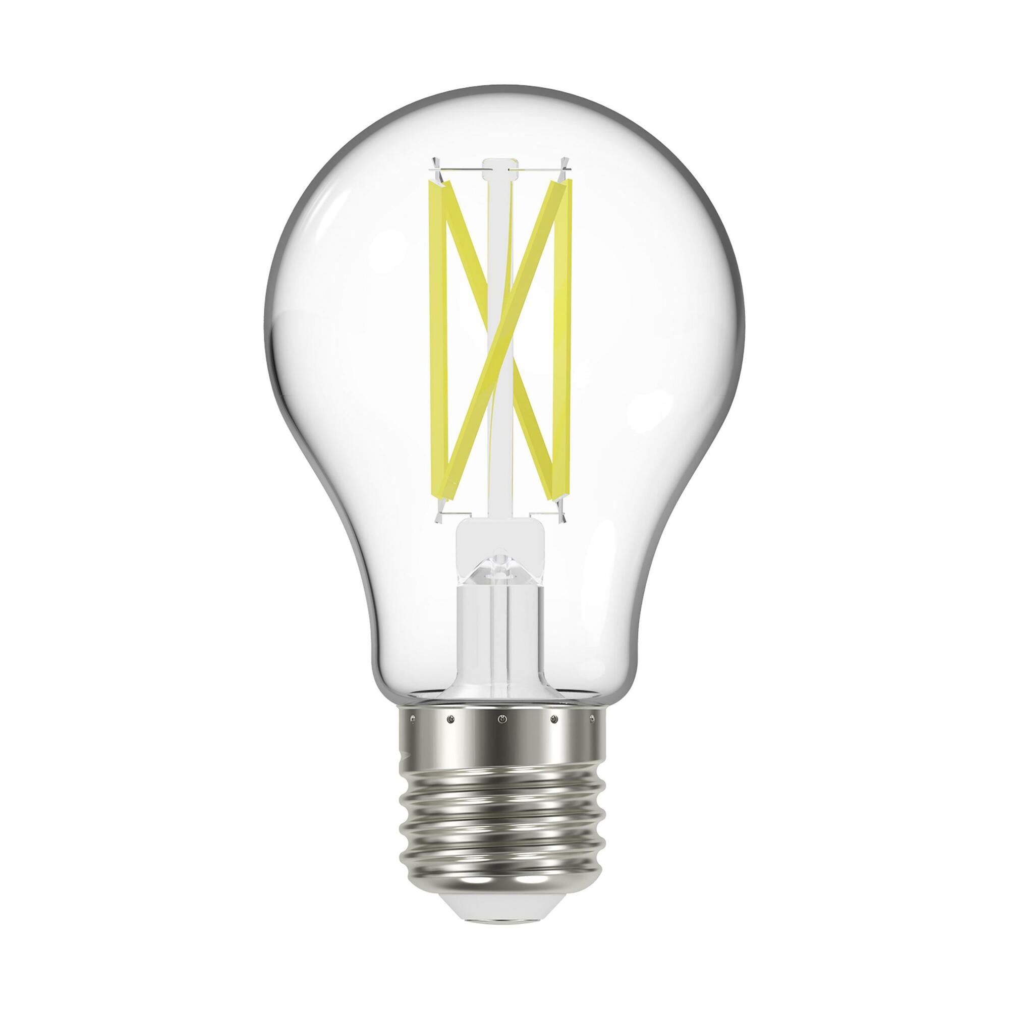 10.5 Watt LED A19 Lamp - Clear Medium Base 3000K 90 CRI 120 Volts