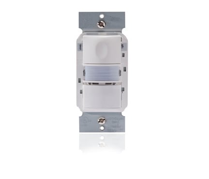 The PW-103N passive infrared (PIR) multi-way wall switch sensor turns lights OFF and ON based on occupancy. It provides high sensitivity to small and large movements, appealing aesthetics, a field selectable nightlight and a variety of features. (ivory)
