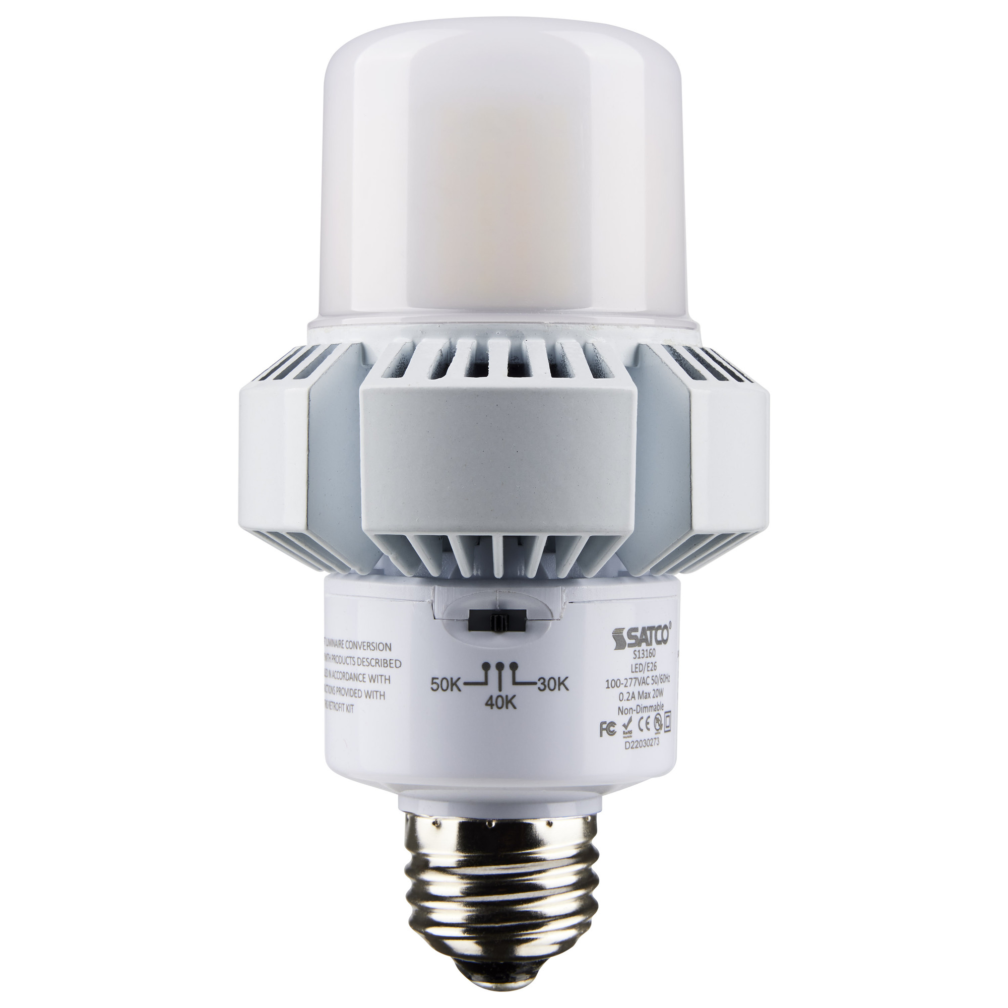 20-Watt - A-Plus 23 - LED - CCT Selectable 3K/4K/5K - Medium Base - 100-277 Volt - ColorQuick Technology