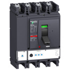 Circuit breaker, ComPact NSX630F, 36kA/415VAC, MicroLogic 2.3 trip unit 630A, 4 poles 4d
