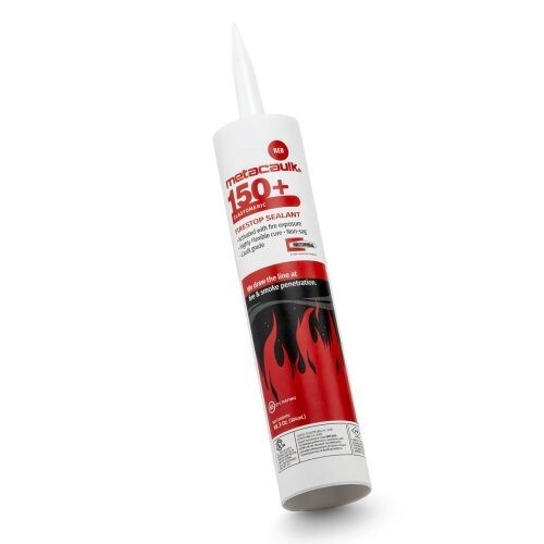 Metacaulk 150+ General Purpose Firestop Sealant, 10.3 oz Cartridge, Red