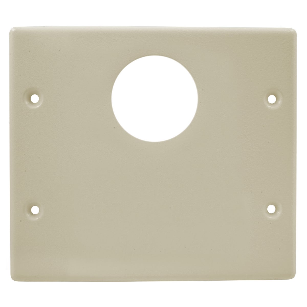Metal Raceway Plate, Double, Round/Blank, HBL4750 Series