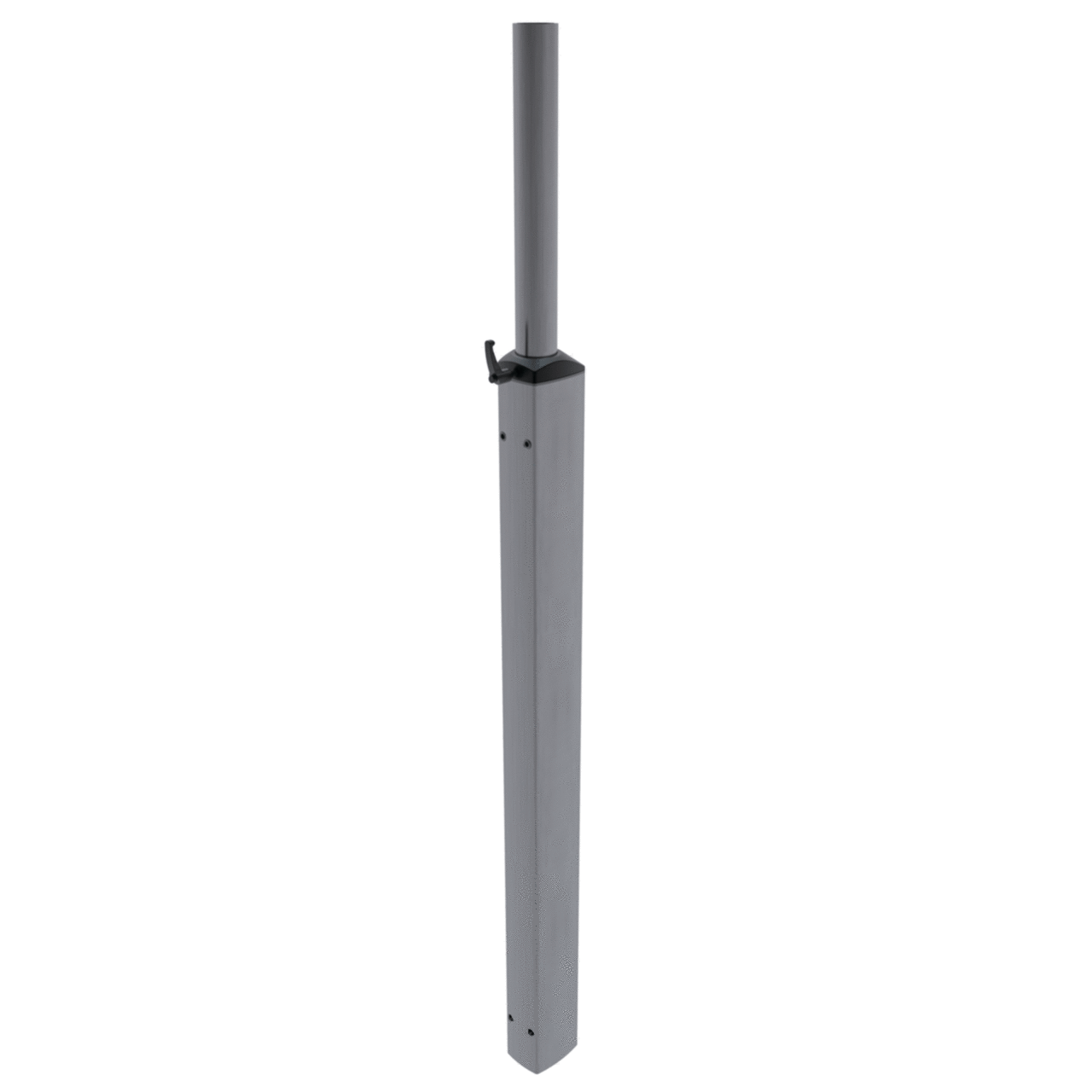 Syspend 281-Max Vertical Motion Pedestal Tube, 57-77 lb. capacity, Anodized, AL