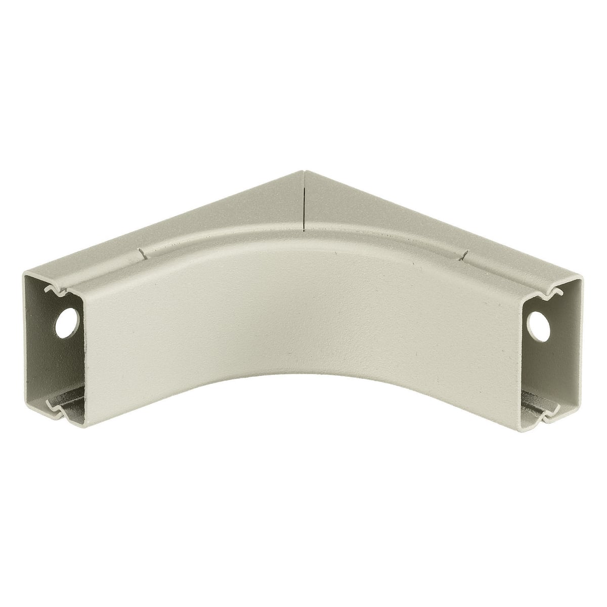 Metal Raceway, Internal Left/Right Elbow, HBL2000 Series, Ivory