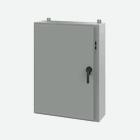 Disconnect Enclosure with Handle Type 12, 42.00x31.38x10.00, Gray, Steel