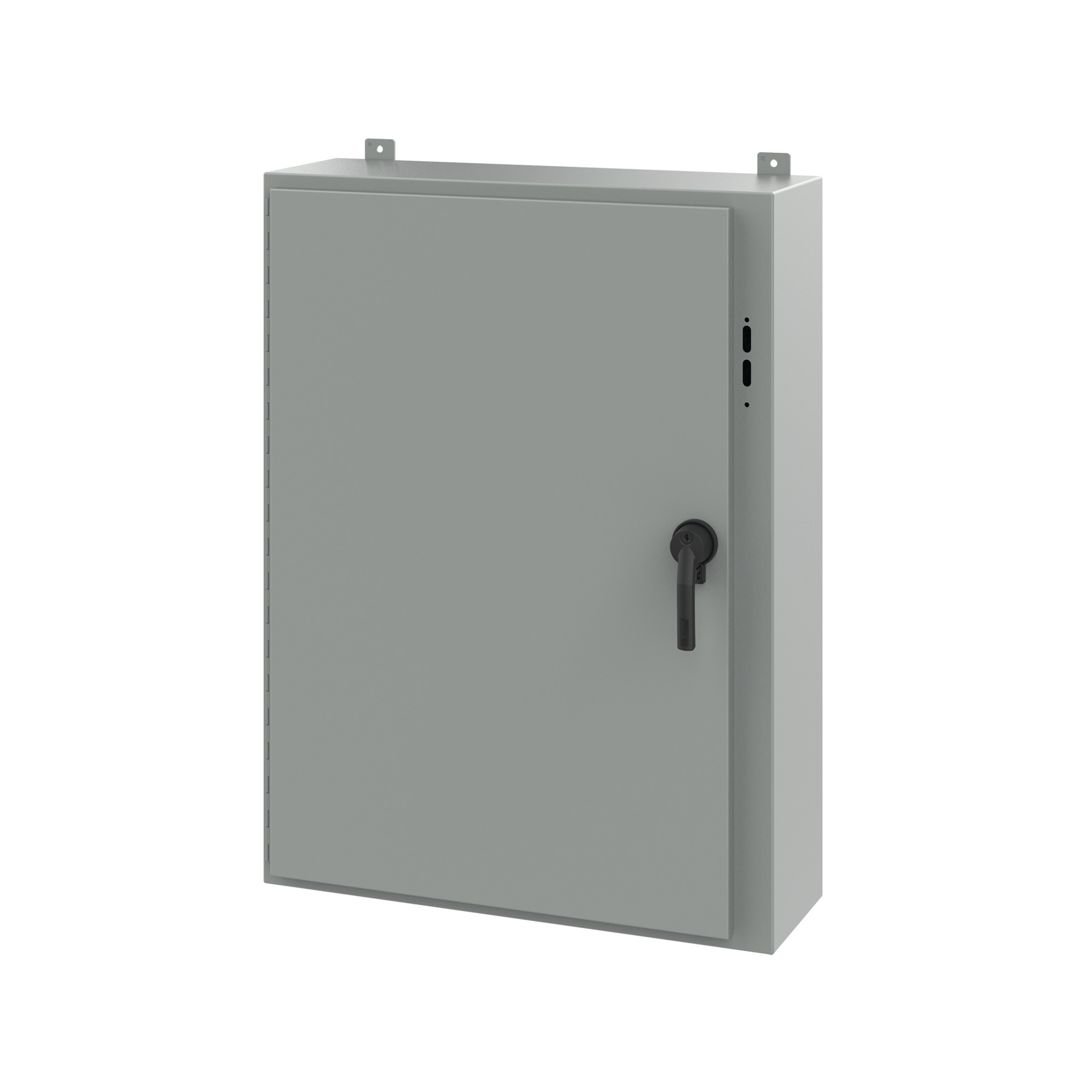 Disconnect Enclosure with Handle Type 12, 42.00x31.38x10.00, Gray, Steel