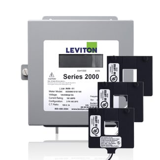 Series 2000 208V 3P/4W 100AÂ  Indoor Kit w/3 Split Core CTs