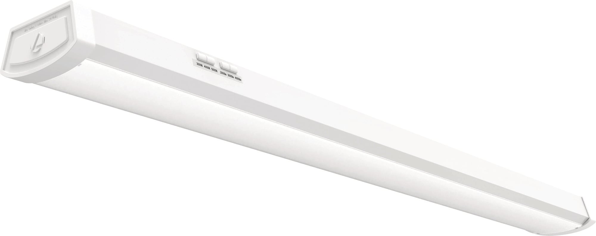 FMLWL LNK provides 3CCT Switchable White Technology and Adjustable Lumen Output (ALO) for customization of your space. With 3CCT capability you simply adjust the color temperature from warm white (3000K) to daylight (5000K). With ALO technology, dial to desired light output (dim-high) to match the needs of any job site. The FMLWL LED Wraparound provides ambient lighting for surface-mount applications. The FMLWL wrap is ideal for both residential and commercial use, ideally in kitchens, laundry rooms, utility work spaces, stairwells, and offices