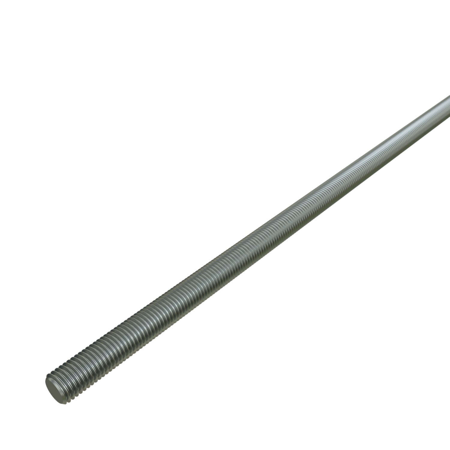 UNISTRUT THREADED ROD, 1/4", 1/4"x 1/4"x 12', EG