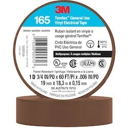 3M Temflex Vinyl Electrical Tape 165