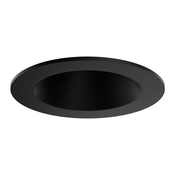 ELK4118BB Pex 4 Inch Round Deep Reflector, Black