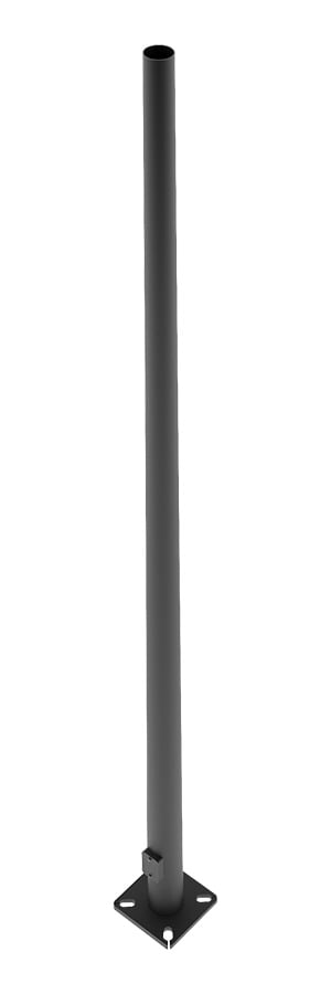 Poles Ptr6 6 Inch Tapedr Round Pole 11 Gauge 15 Feet Drilled