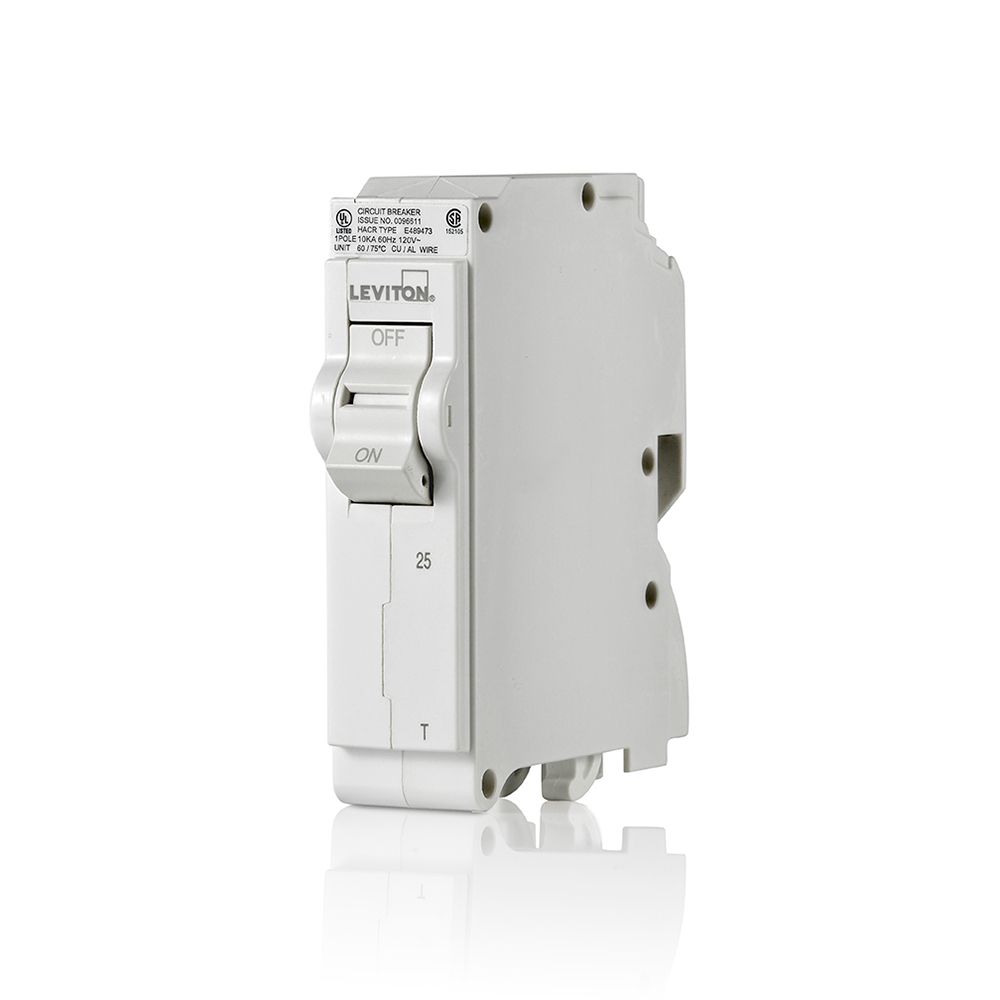 TM BRANCH CIRCUIT BREAKER STANDARD 1-POLE 25A 120V. 10KA INTERRUPT RATING