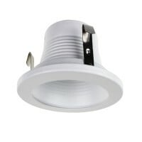 4 in. White Baffle Trim, for 4 inch Housings