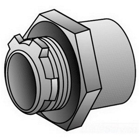 OZ-Gedney Type CHM Raintight Conduit Hub, Size: 1-1/4 IN, Malleable Iron, Finish: Zinc Electroplated, Connection: Male X 1-1/4-11-1/2 Tapered FNPT, Dimensions: 2-3/8 IN Diameter X 1-7/8 IN Length, Box Wall Thickness: 15/32 IN, Third Party Certific