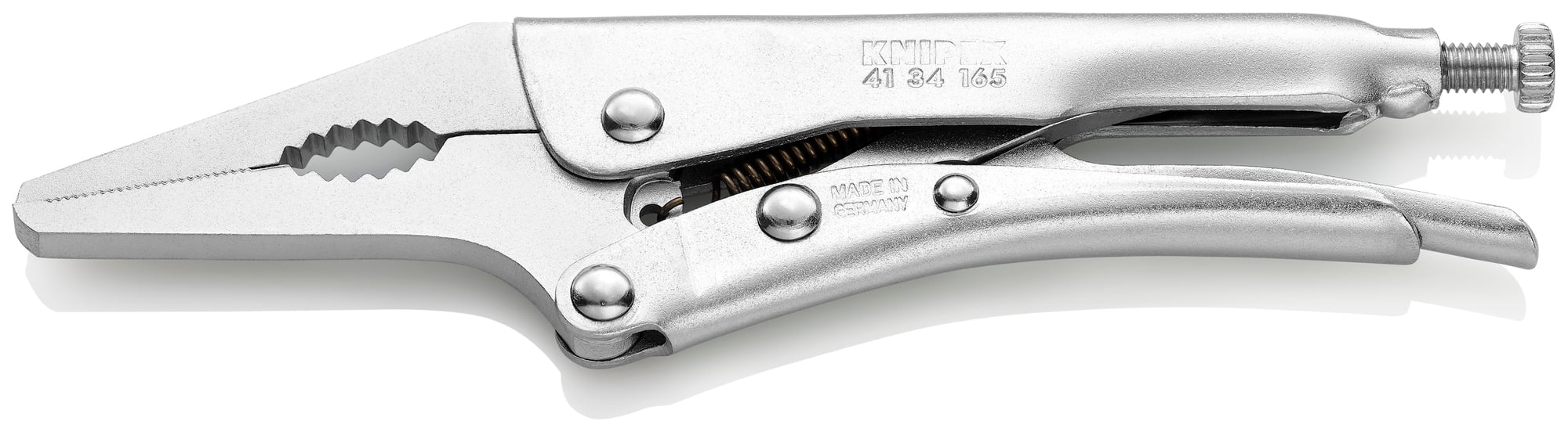 Long Nose Grip Pliers, 6 1/2 in., Bare Handles