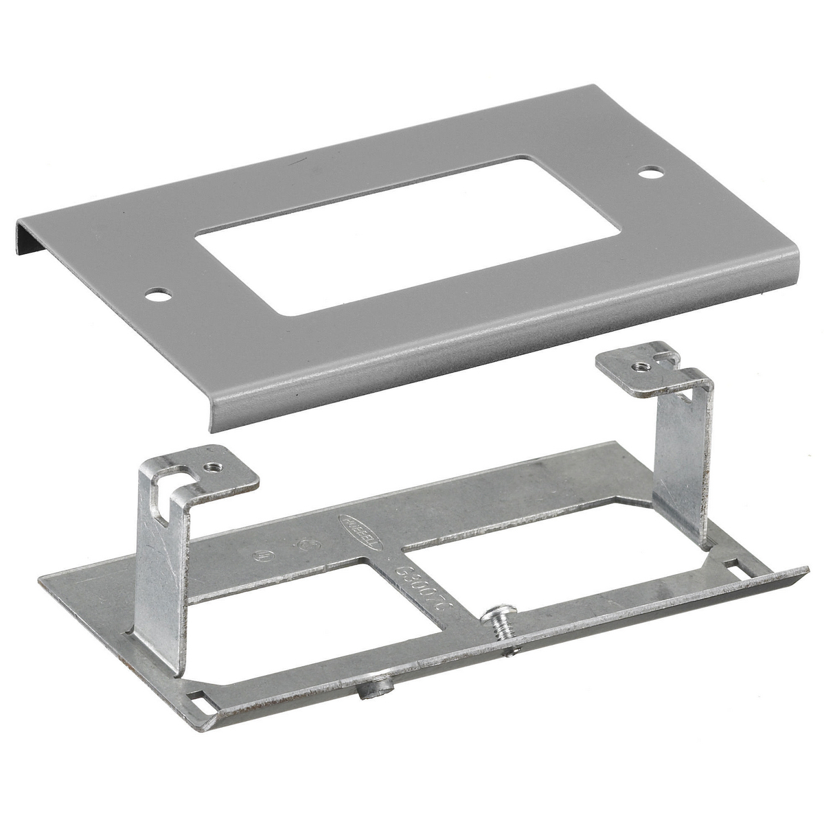 Metal Raceway Plate, Receptacle Opening, HBL3000 Series
