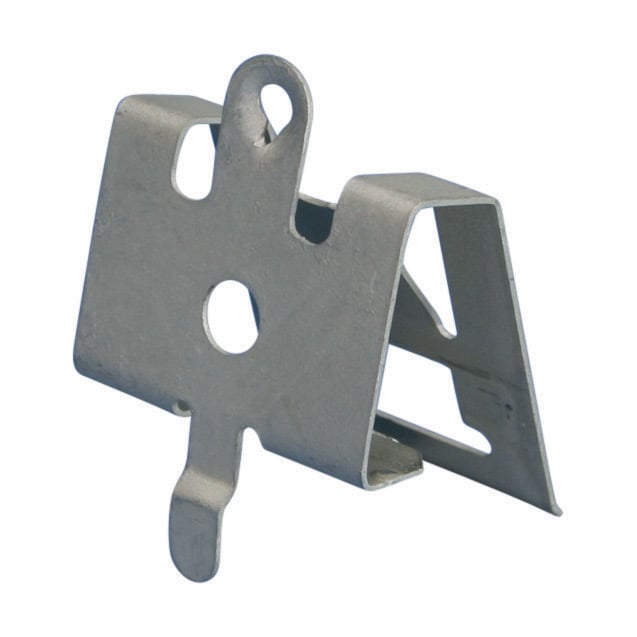 Electrical box attachment, spring steel, #10 hole, glider